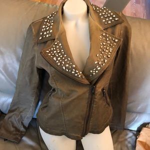 Sam Edelman Leather Jacket M